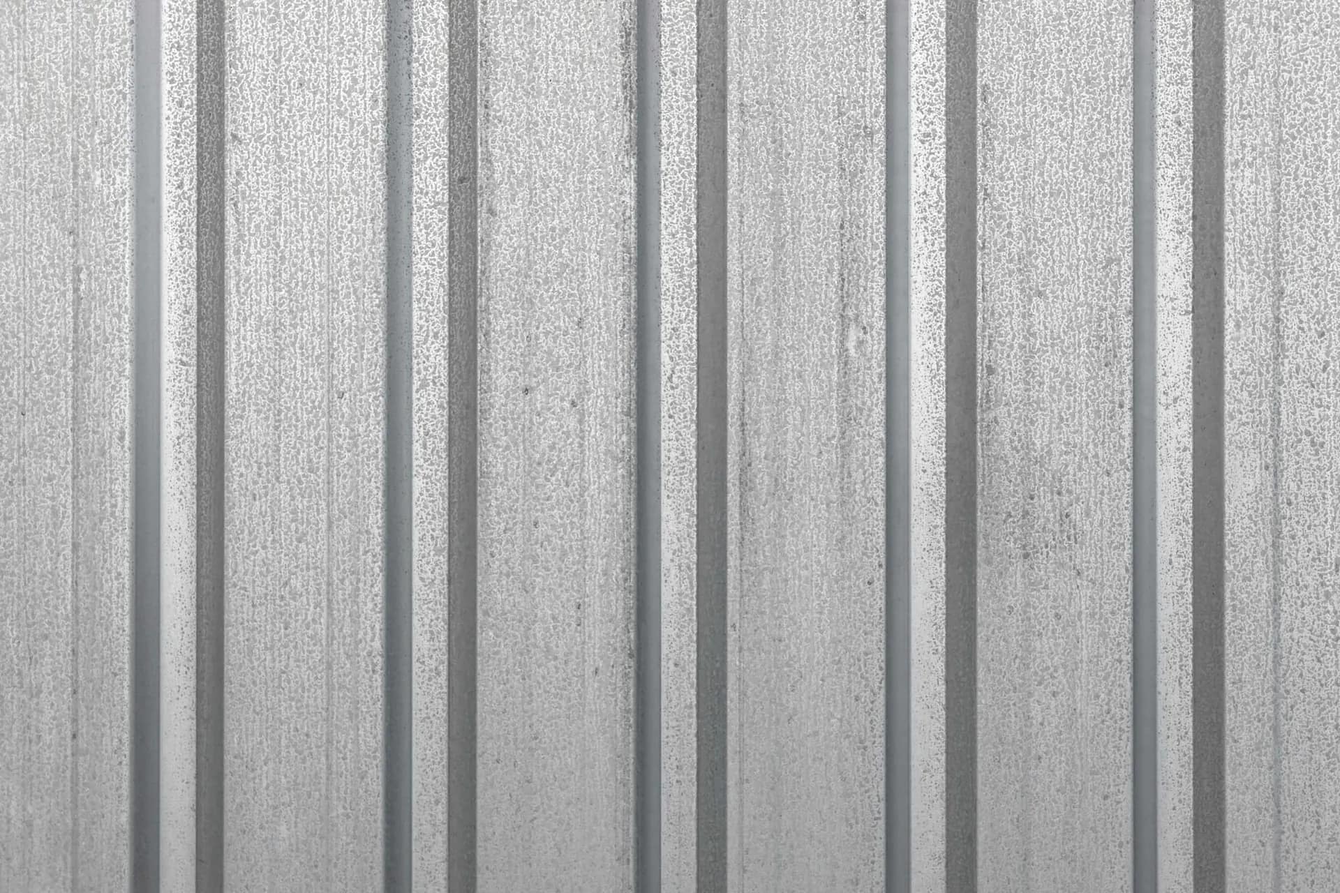 Corrugated galvanised steel sheet